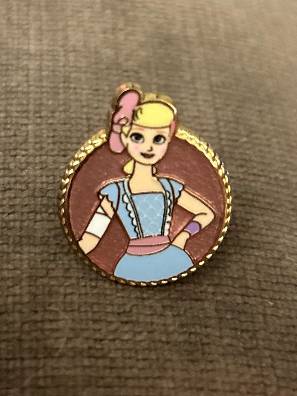 Palm pink à la mode Pixar Toy Story 4 bo peep pin